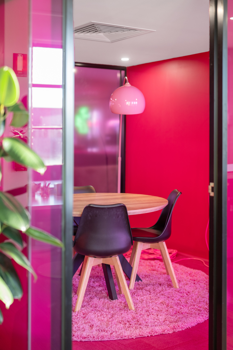 Pink theme Interior designs