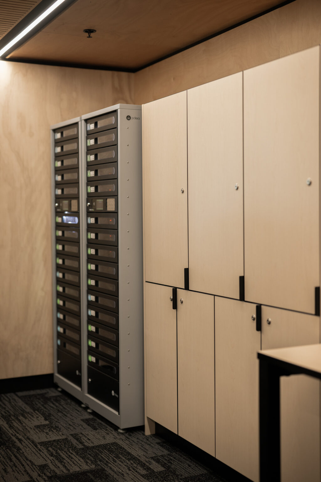 Carey Baptist Grammar School Locker room