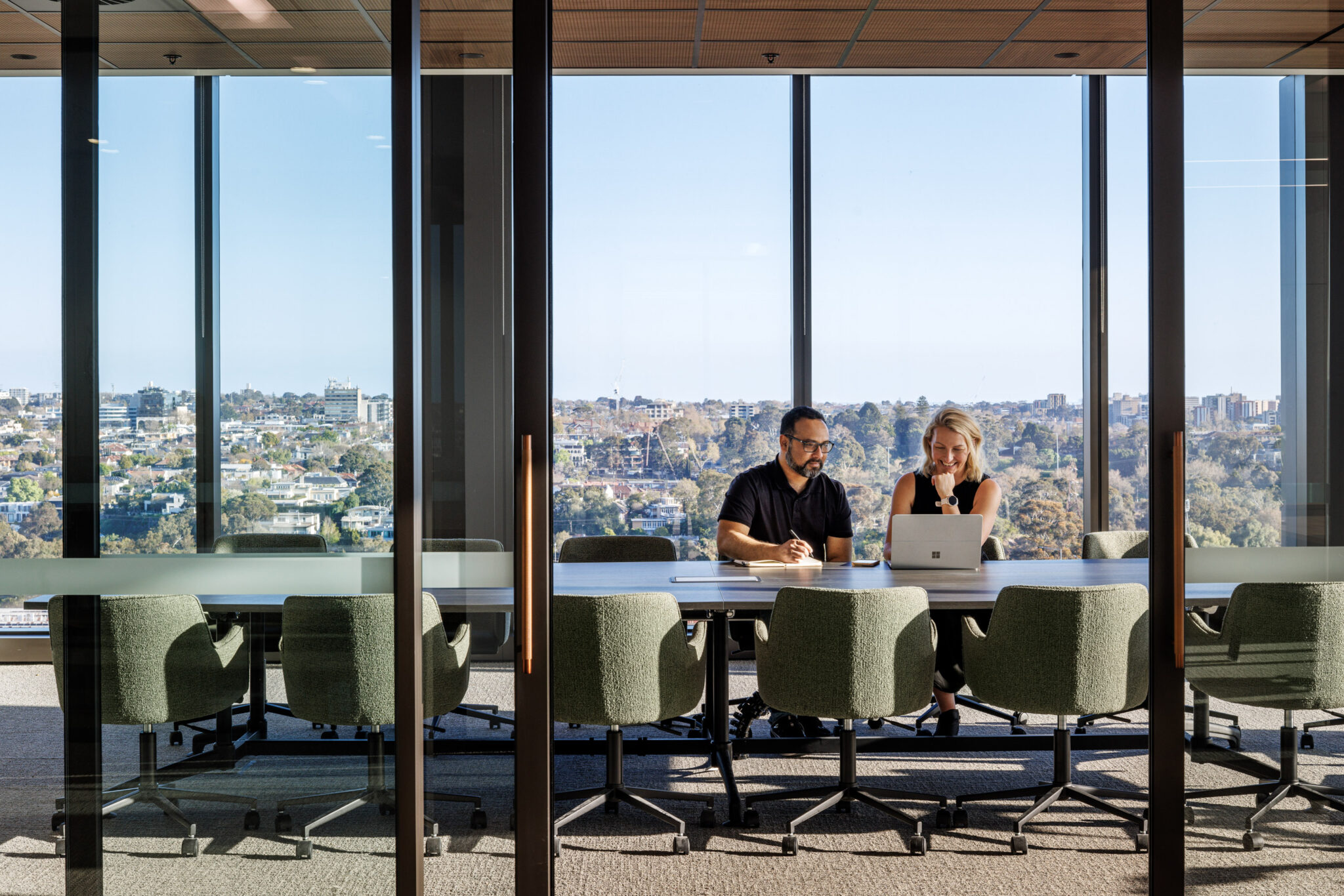 boardroom in a High Rise Building in Melbourne